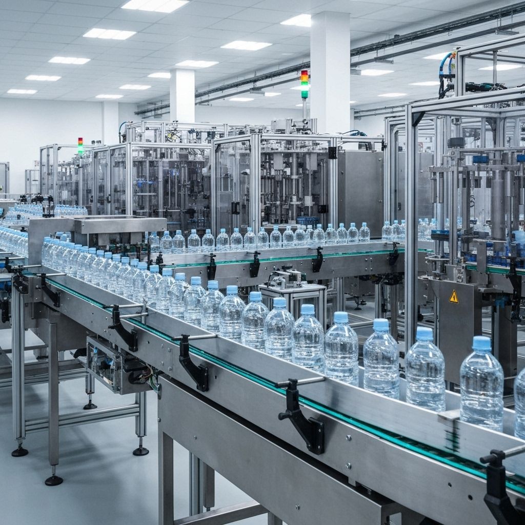 Otomatik Şişeleme Hattı