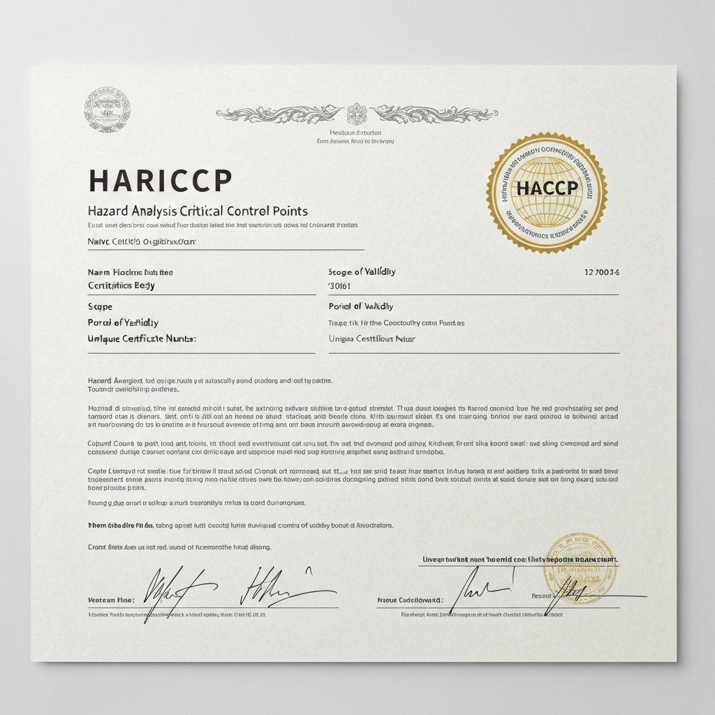 HACCP Sertifikası