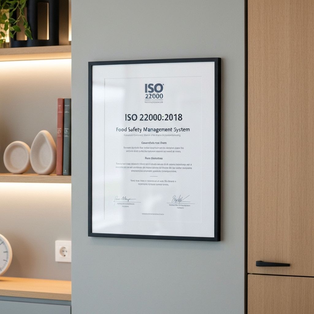 ISO 22000:2018 Gıda Güvenliği