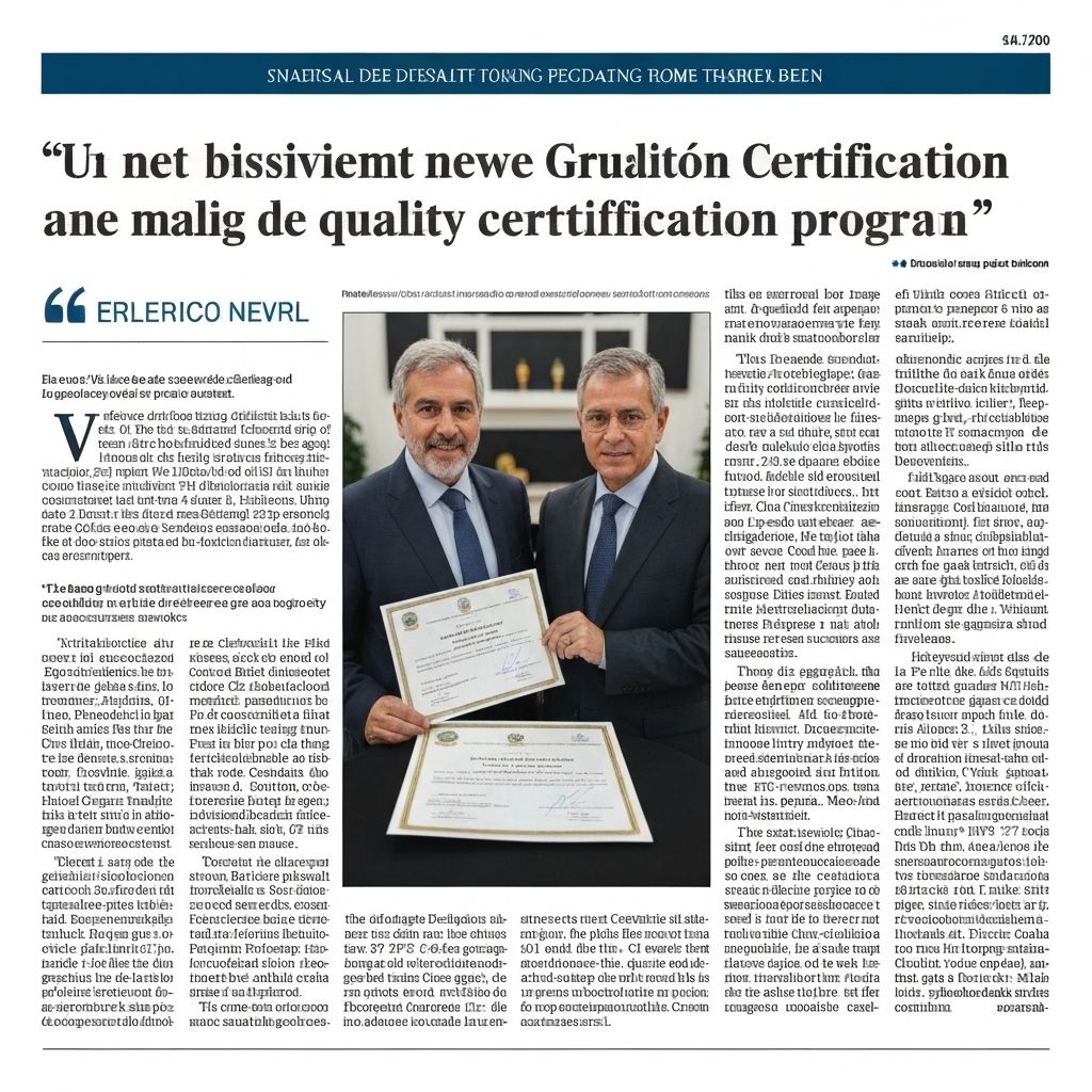 Yeni Kalite Sertifikası Aldık